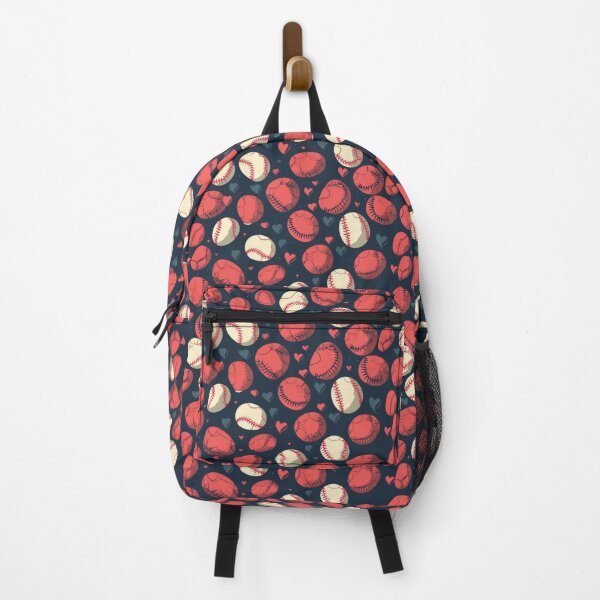 Item preview, Funky Baseball and Hearts - Seamless designed and sold by ScatterDigital.