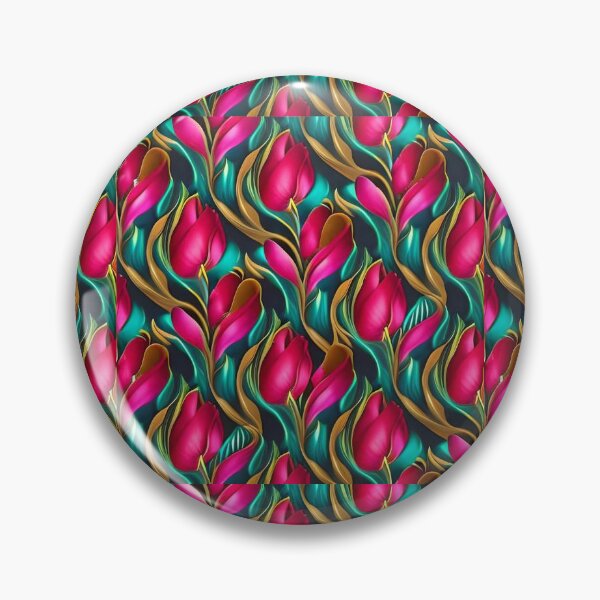 Artikelvorschau, Blooming Tulip Floral Patterns to Brighten Your Day entworfen und verkauft von addsomepattern.