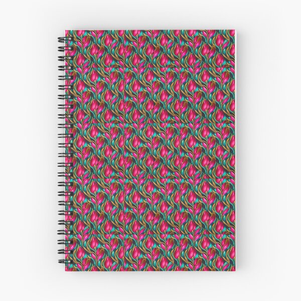 Item preview, Blooming Tulip Floral Patterns to Brighten Your Day designed and sold by addsomepattern.