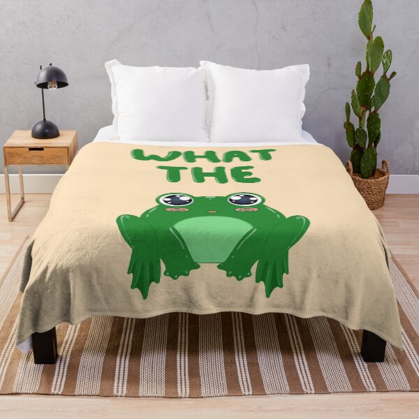Item preview, What The Frog Shocked Frog (In Cream) designed and sold by Creepy-Cutesie.
