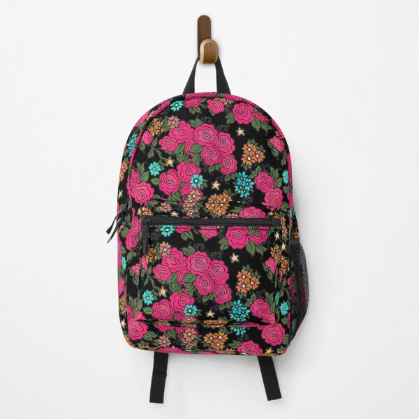 Item preview, Roses and Stars on Black designed and sold by Kristi Duggins.