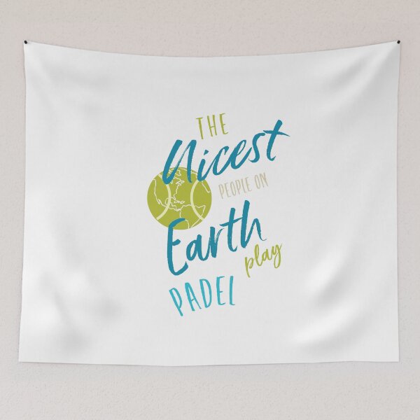 Item preview, The Nicest People On Earth Play Padel designed and sold by whyitsme.