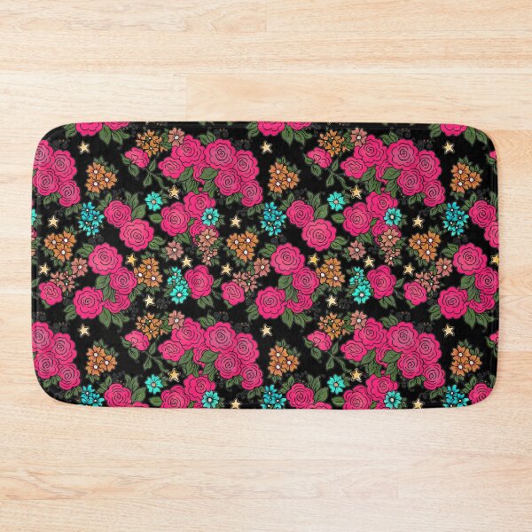 Item preview, Roses and Stars on Black designed and sold by Kristi Duggins.