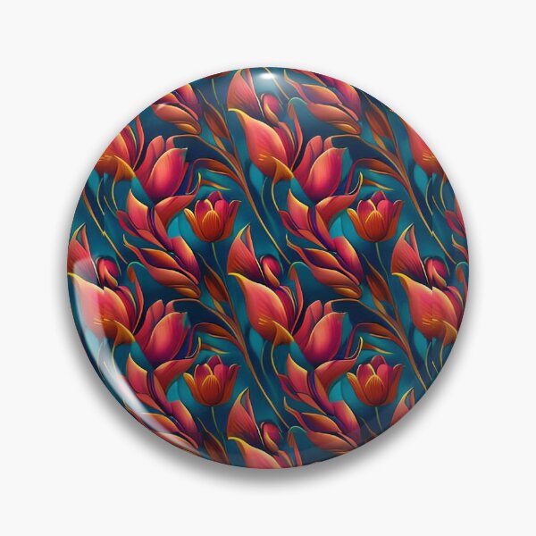 Artikelvorschau, Beautiful Tulip Floral Patterns: Shop Now on Redbubble entworfen und verkauft von addsomepattern.