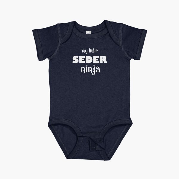 Item preview, My Little Seder Ninja (white) designed and sold by EmeraldeaArt.