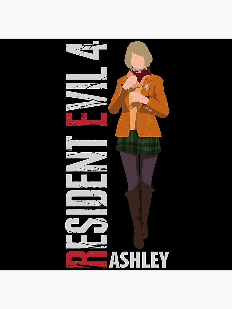 Resident Evil 4 Ashley Poster 4K Wallpaper Wall Art Decor 