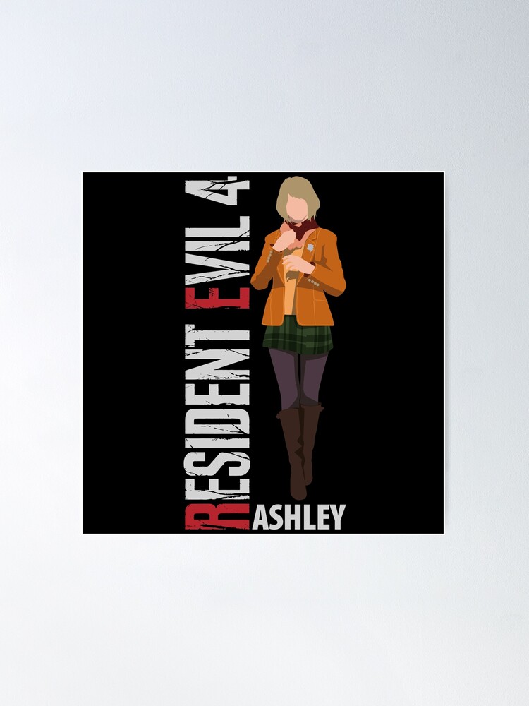 Resident Evil 4 Remake cute Ashley Poster for Sale by vonadive