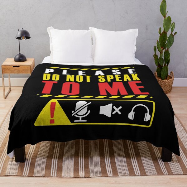 Item preview, Please, don't speak to me designed and sold by remerasnerdas.