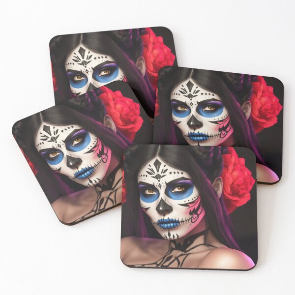 Item preview, Artfully immortalized La Catrina: Realistic portraits full of beauty designed and sold by ArtCreator2023.