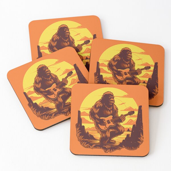 Item preview, Sasquatch Big Foot Rock Music Lover designed and sold by JackCurtis1991.