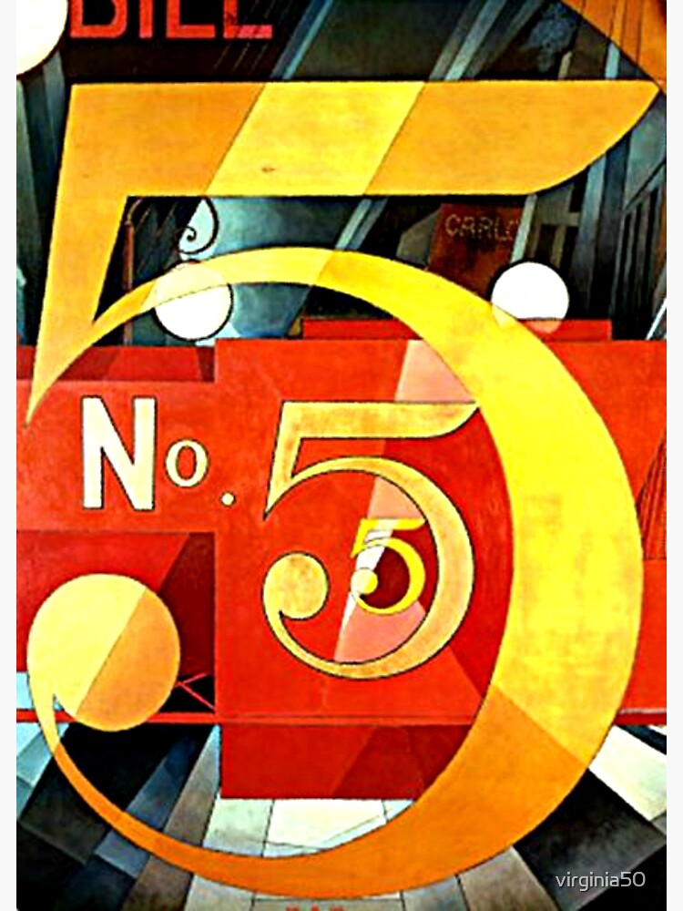 i saw the figure 5 in gold by charles demuth