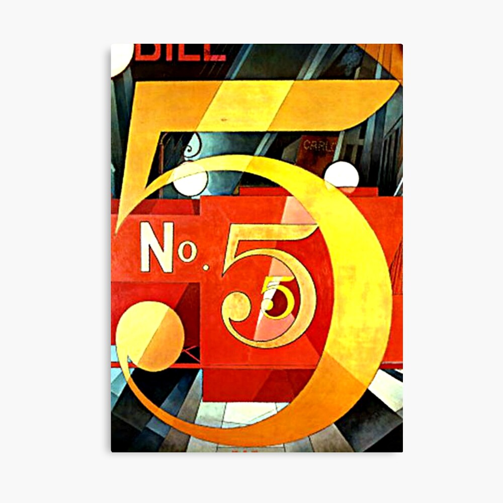 i saw the figure 5 in gold by charles demuth