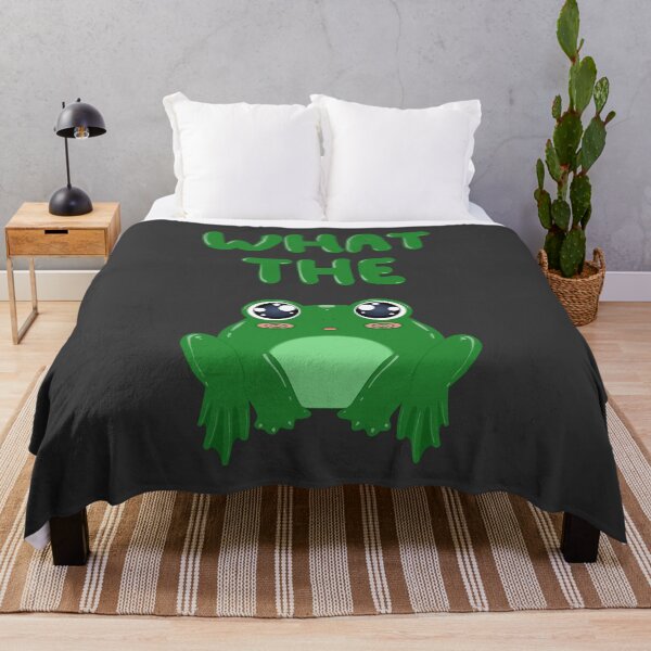 Item preview, What The Frog Shocked Frog (In Black) designed and sold by Creepy-Cutesie.
