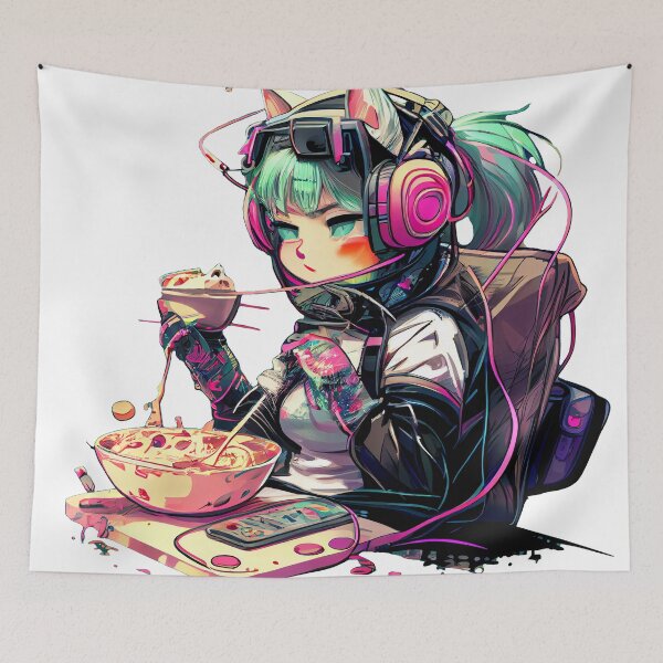 Item preview, Cyber Sushi Kitty designed and sold by realitiesofdrms.