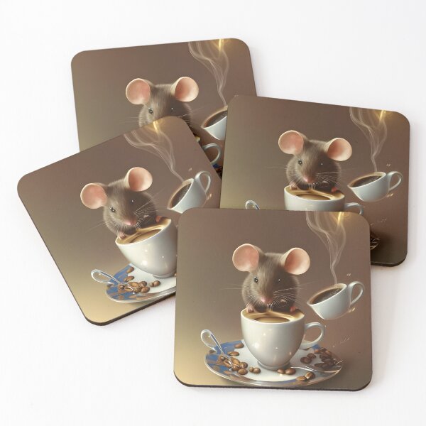Item preview, Coffee Mouse designed and sold by AquaLemonade.