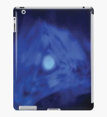 Blue Vector Hole iPad Case/Skin