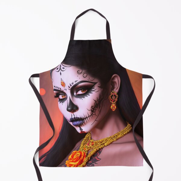 Item preview, Colorful Masterpiece: Realistic La Catrina Portraits designed and sold by ArtCreator2023.