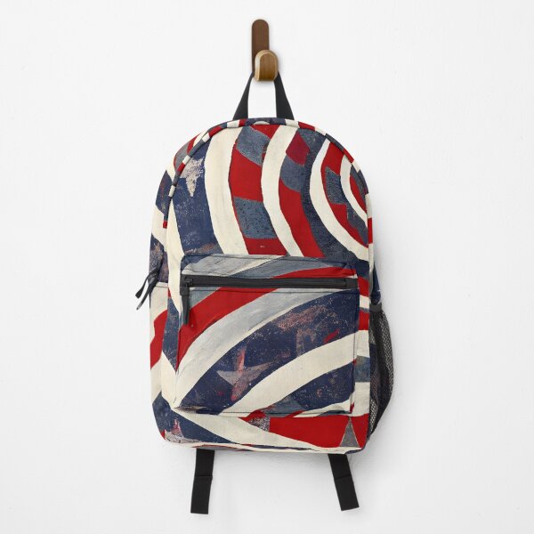 Item preview, White Swirled American Flag designed and sold by Zissou92.