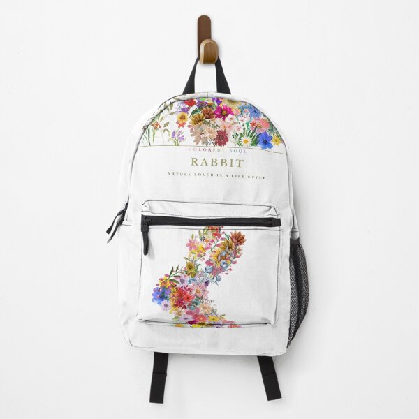 Item preview, Rabbit in flowers - nature lover is a life style designed and sold by Abelievingheart.