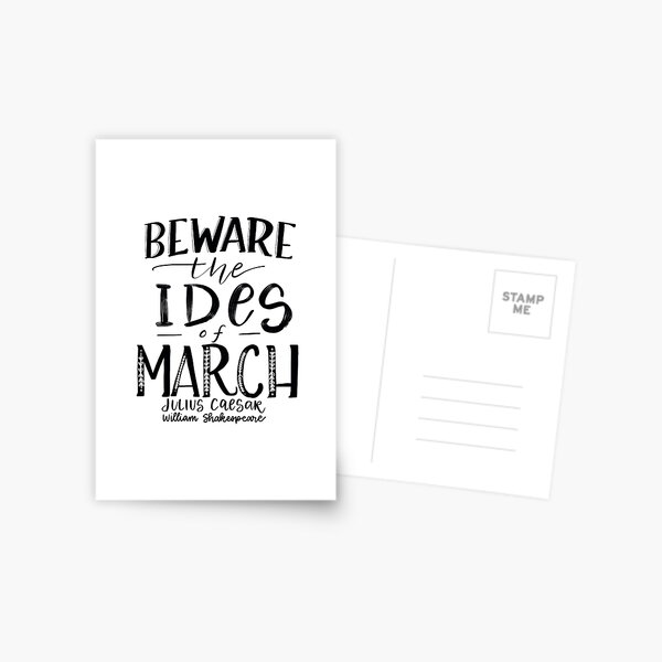 Item preview, Beware the Ides of March! designed and sold by Thenerdlady.
