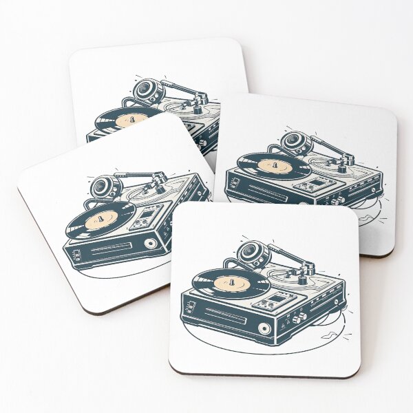 Item preview, Record Player - Vinyl Vibes: 80s Edition designed and sold by retrotshirtsai.