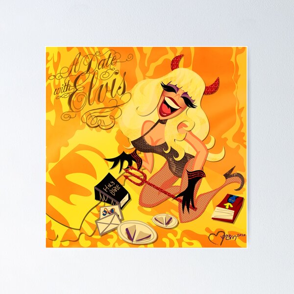 Item preview, A DATE WITH ELVIS designed and sold by Norn Cutson.