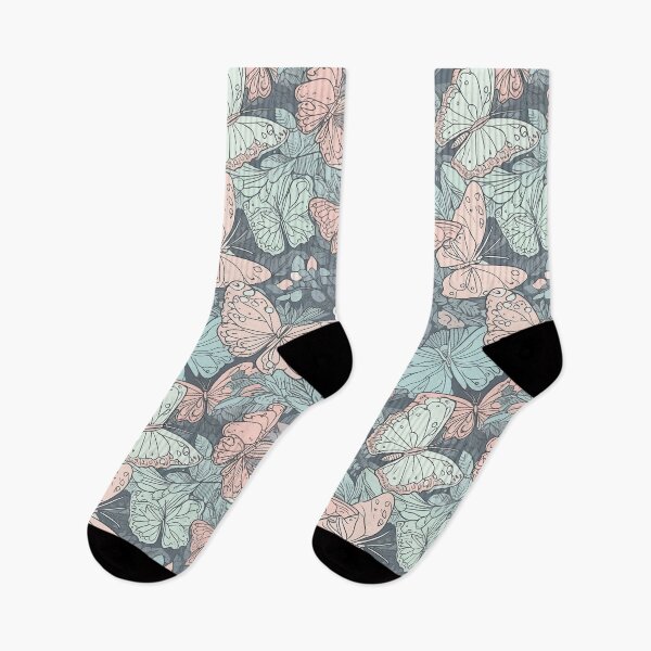 Item preview, Butterfly Pattren Summer Butterfly Pastel Style designed and sold by Aurora Hues.