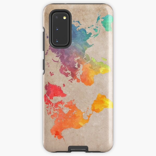 World Map maps Samsung Galaxy Tough Case