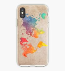 World Map maps iPhone Case