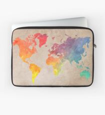 World Map maps Laptop Sleeve