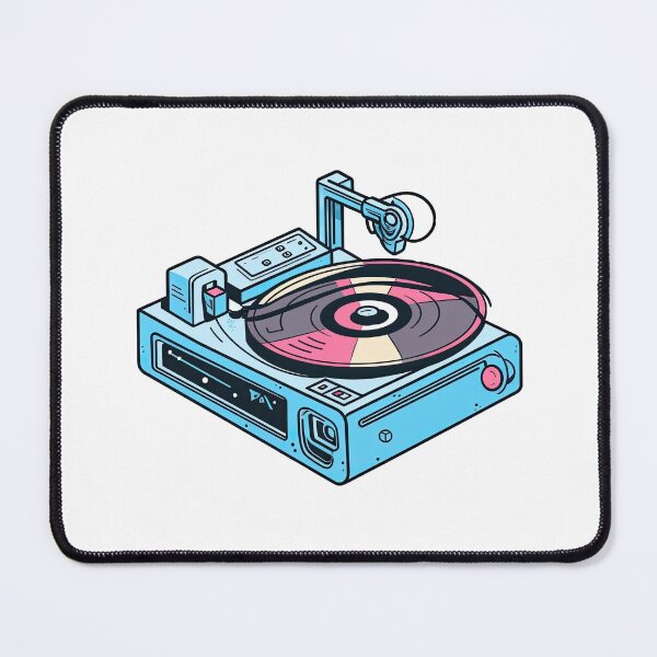 Item preview, Record Player - Vinyl Vibes: 80s Edition designed and sold by retrotshirtsai.
