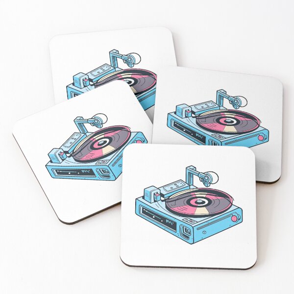 Item preview, Record Player - Vinyl Vibes: 80s Edition designed and sold by retrotshirtsai.