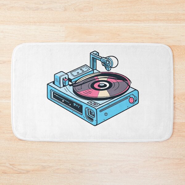 Item preview, Record Player - Vinyl Vibes: 80s Edition designed and sold by retrotshirtsai.