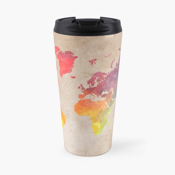 World Map maps Travel Mug