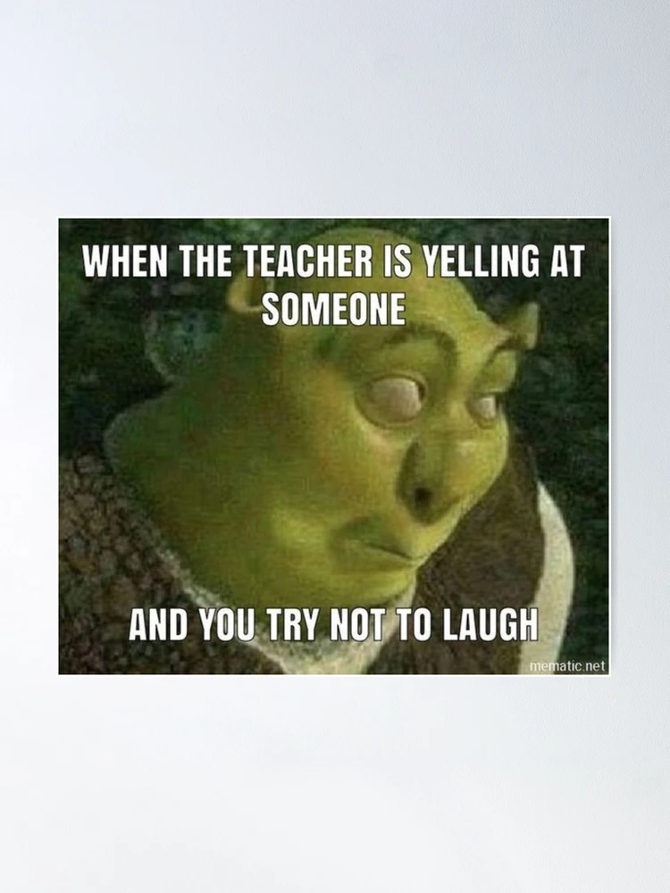 Shrek Face Meme Photographic Print for Sale by mylifeasgaia