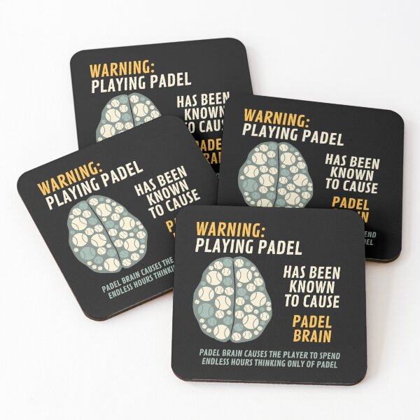 Item preview, Funny Padel Saying Padel Brain designed and sold by whyitsme.