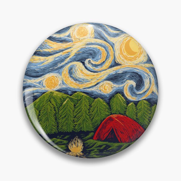 Item preview, Starry Night Camping designed and sold by Quilimo Studio.
