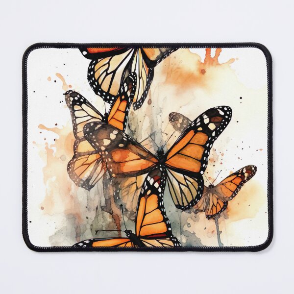 Item preview, Watercolor wash monarchs designed and sold by Matt's Artificial Nature.