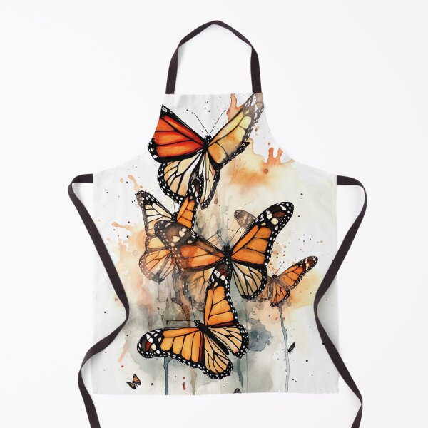 Item preview, Watercolor wash monarchs designed and sold by Matt's Artificial Nature.