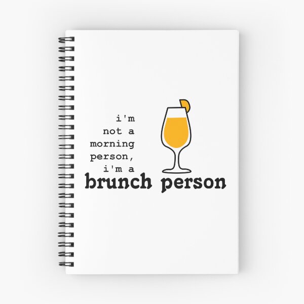 Item preview, I'm Not a Morning Person, I'm a Brunch Person designed and sold by erysavy.