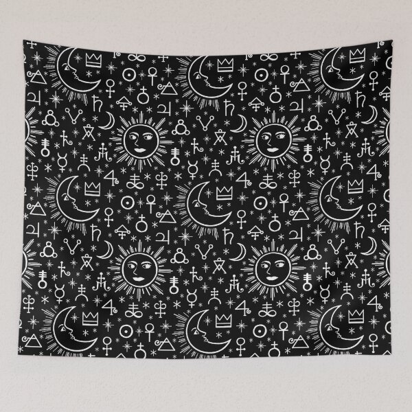 Item preview,  Alchemical Symbols Black designed and sold by Paisley Yazel.