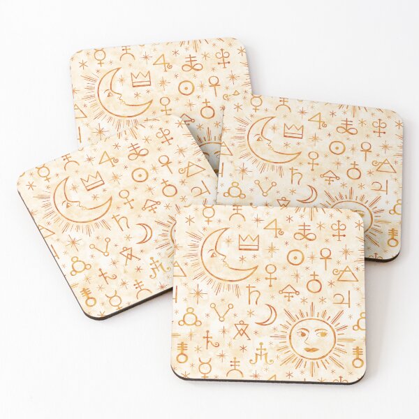 Item preview,  Alchemical Symbols Cream designed and sold by Paisley Yazel.