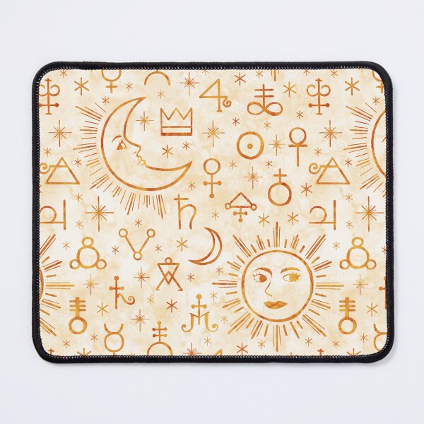 Item preview, Alchemical Symbols Cream designed and sold by Paisley Yazel.