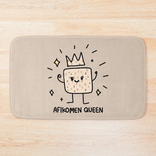 Item preview, Passover Matzah Afikomen Queen Jewish Holiday Cartoon Doodle Character, made by EndlessEmporium designed and sold by EndlessEmporium.