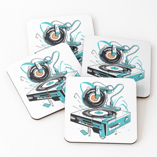 Item preview, Record Player - Vinyl Vibes: 80s Edition designed and sold by retrotshirtsai.