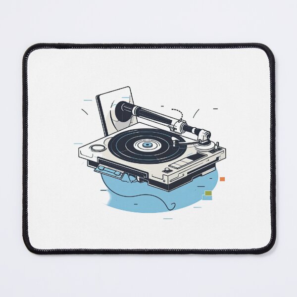 Item preview, Record Player - Vinyl Vibes: 80s Edition designed and sold by retrotshirtsai.