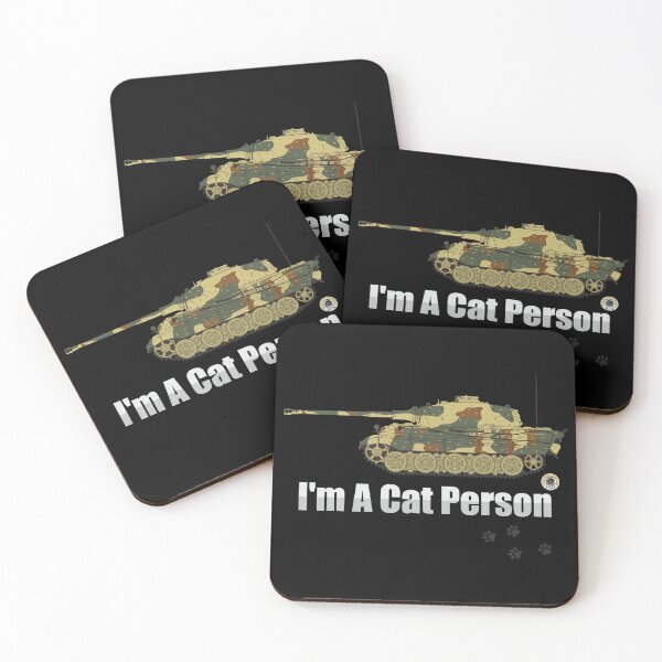 Item preview, Im A Cat Person Colored Tiger 2 (Konigstiger) designed and sold by FAawRay.