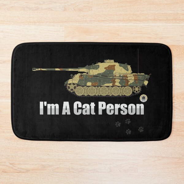 Item preview, Im A Cat Person Colored Tiger 2 (Konigstiger) designed and sold by FAawRay.