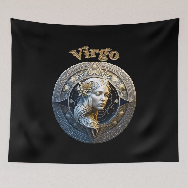 Item preview, Virgo zodiac sign designed and sold by Pozolevi.