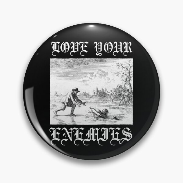 Item preview, Love Your Enemies Anabaptist Mennonite Amish Dirk Willems Gothic designed and sold by thecamphillips.